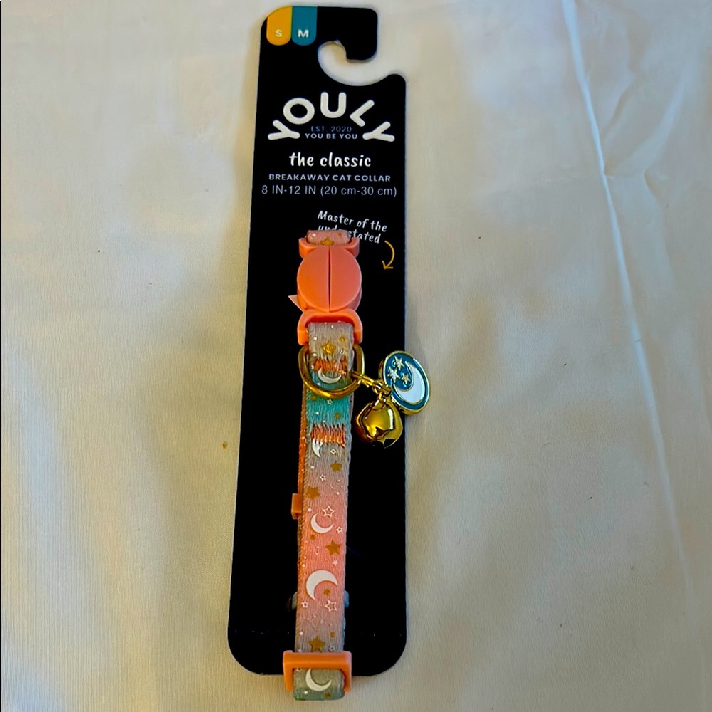 Youly the classic Femme Moon Star Breakaway Cat Collar (S/M)